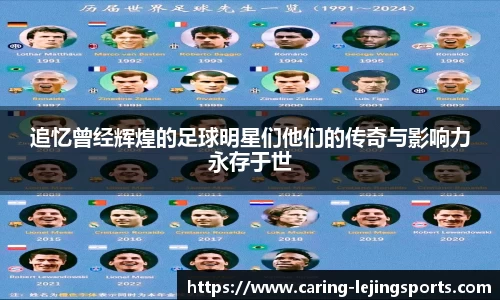 追忆曾经辉煌的足球明星们他们的传奇与影响力永存于世